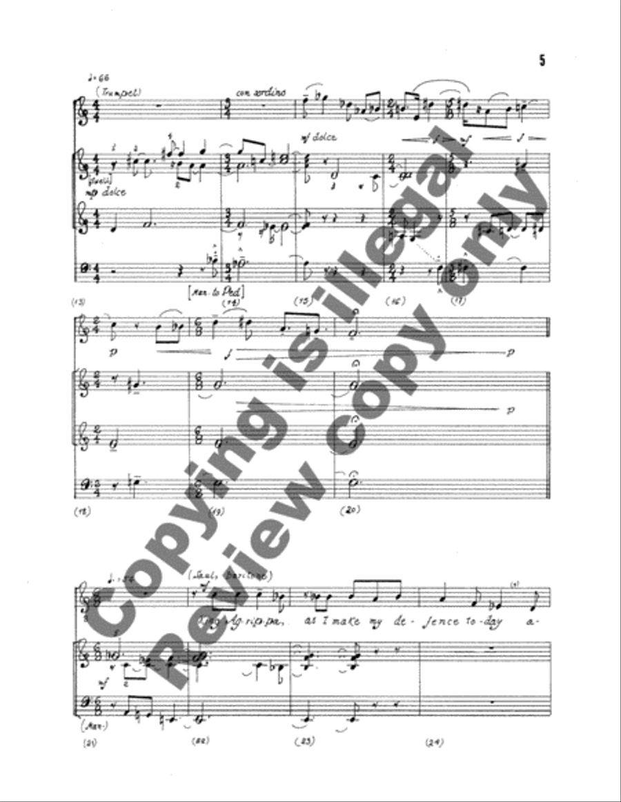 The Conversion of Saul TB scores gallery preview page 5