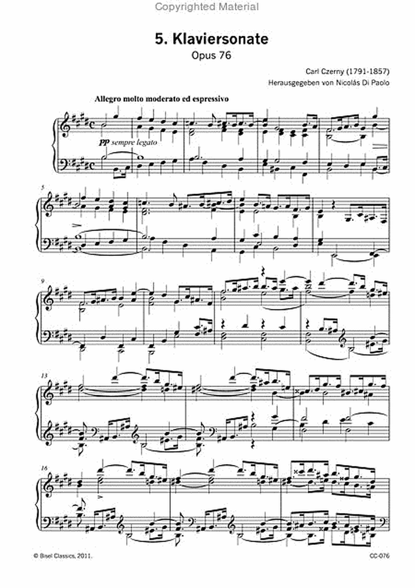 5. Klaviersonate, Op. 76