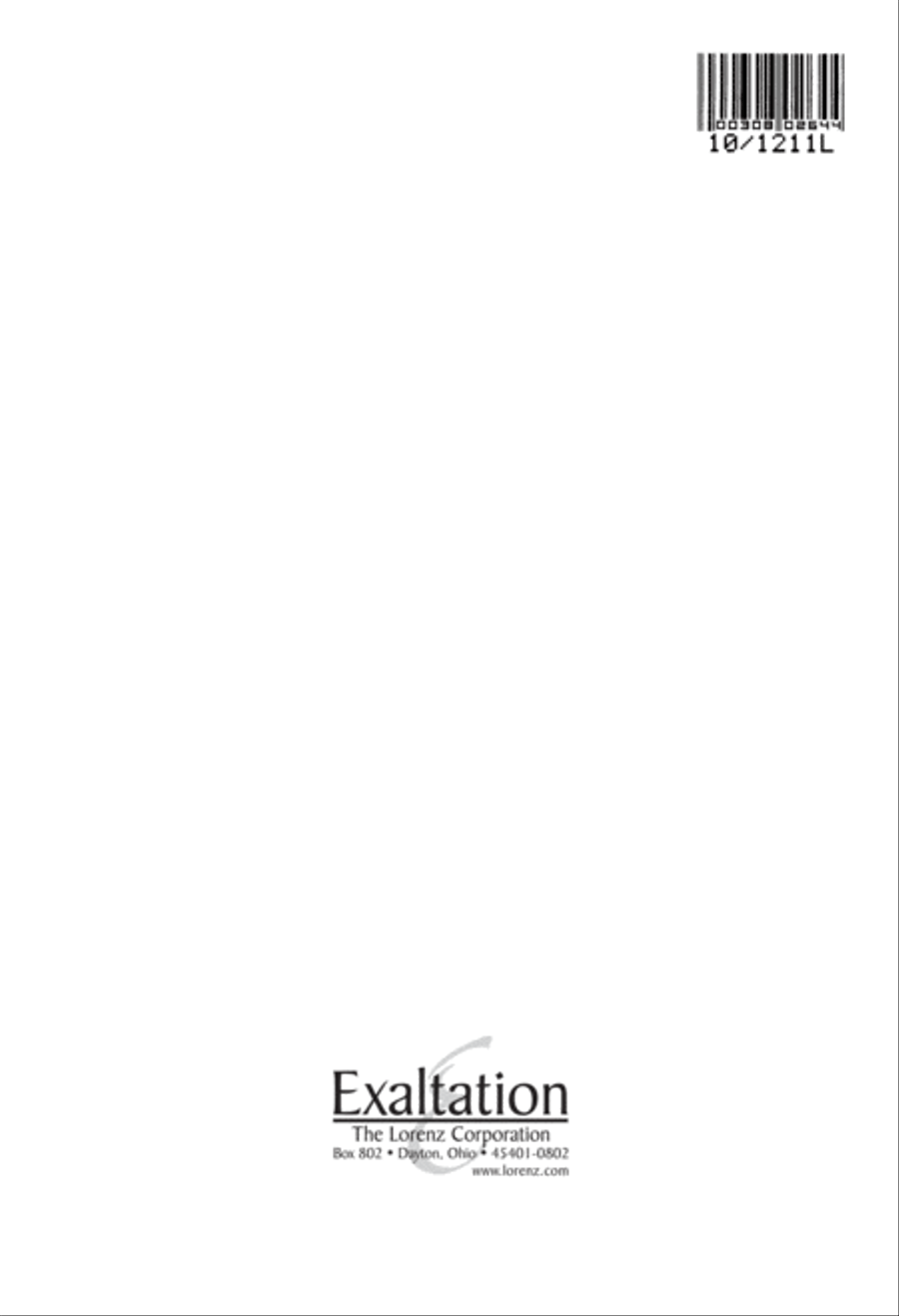 I Heard the Voice of Jesus Say 4-Part scores gallery preview page 8