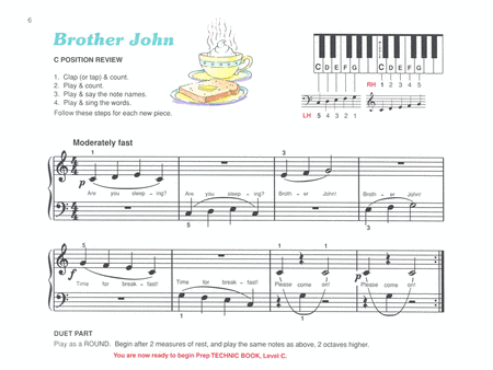 Alfred's Basic Piano Prep Course Lesson Book, Book C