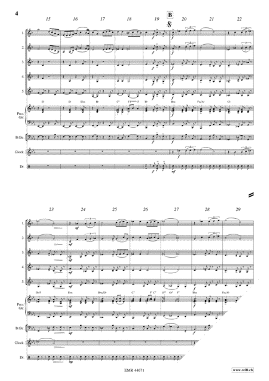 Por Una Cabeza Trumpet scores gallery preview page 4