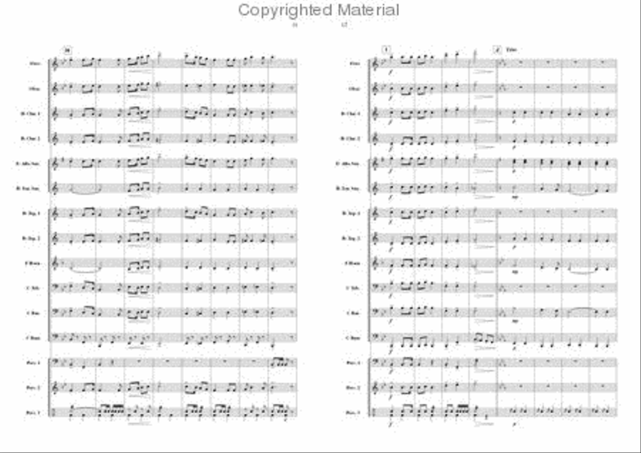Hobson's Choice Concert Band scores gallery preview page 6