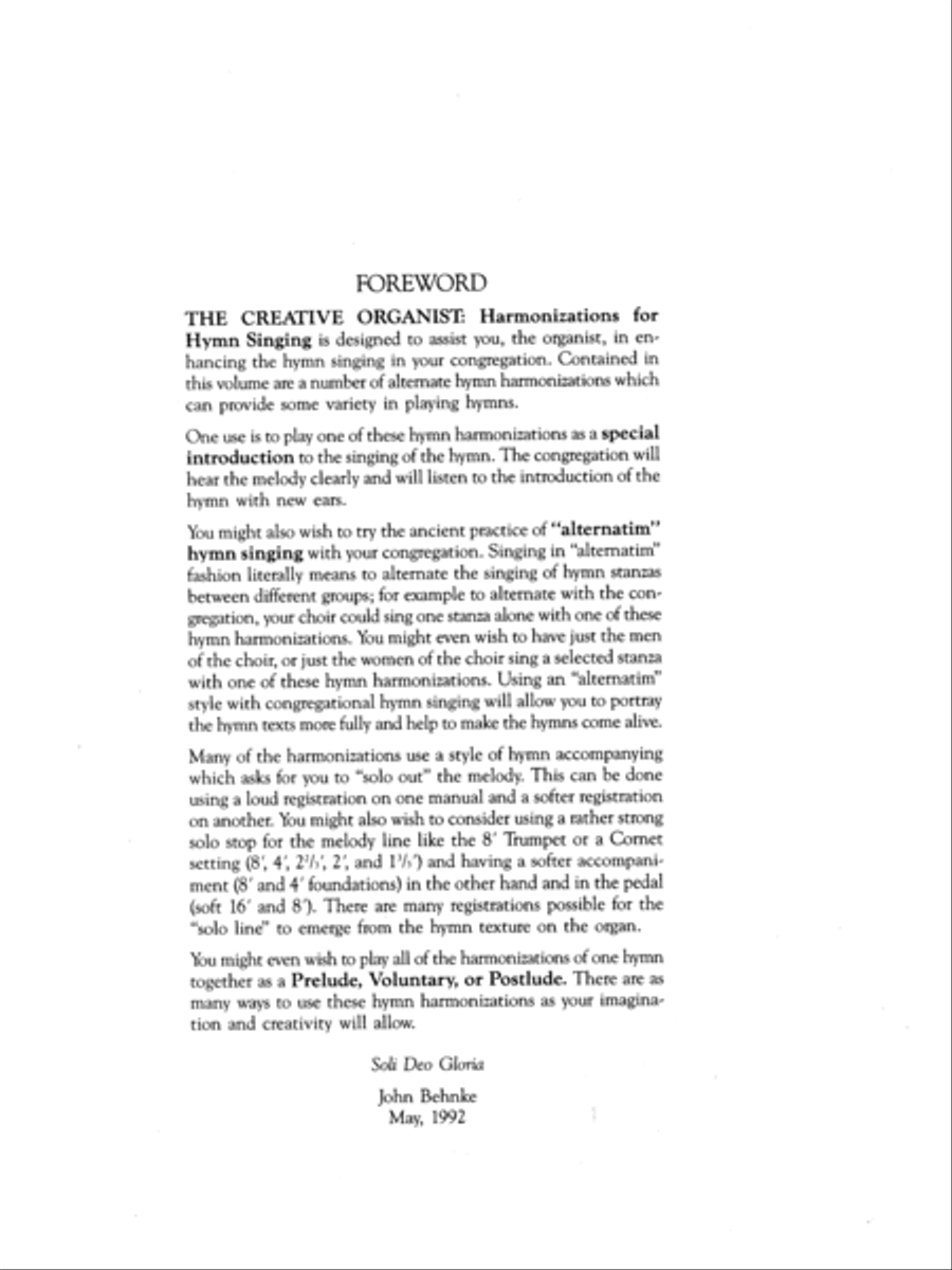 The Creative Organist, Vol. 1 Organ Solo scores gallery preview page 3