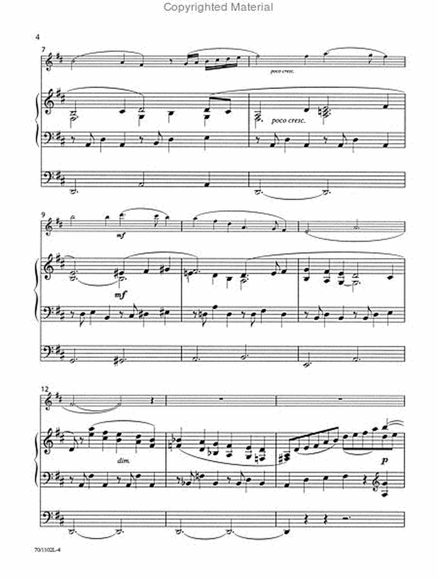 Lenten Preludes for Flute and Organ