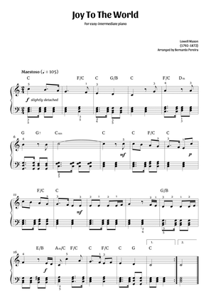Joy To The World (easy-intermediate piano)