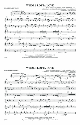 Whole Lotta Love: E-flat Alto Saxophone