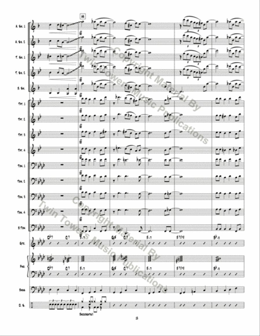 The Business The Business Jazz Ensemble scores gallery preview page 14