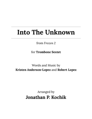 Book cover for Into The Unknown