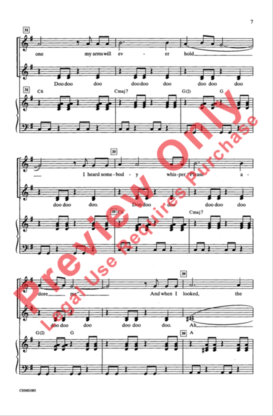 Blue Moon Women's Choir scores gallery preview page 6