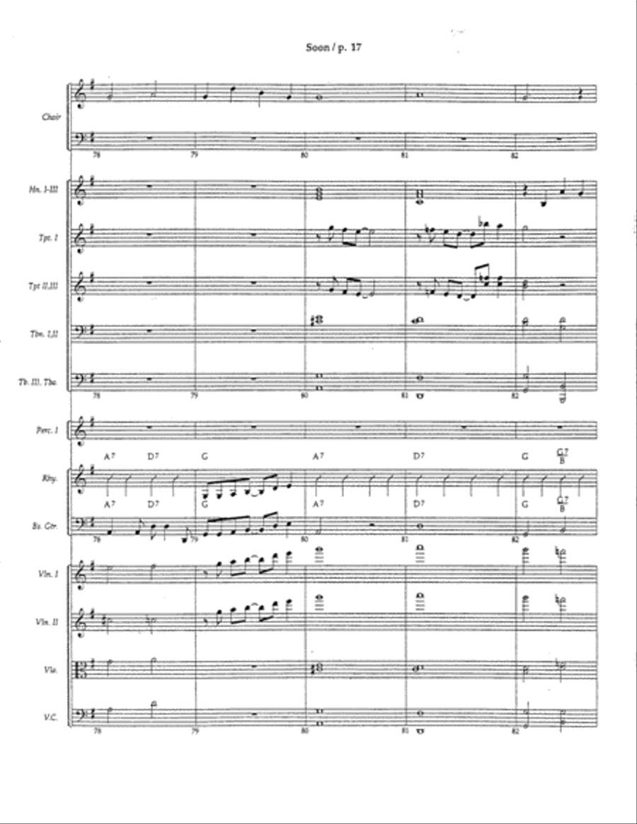 Soon and Very Soon Soon and Very Soon Choir scores gallery preview page 17