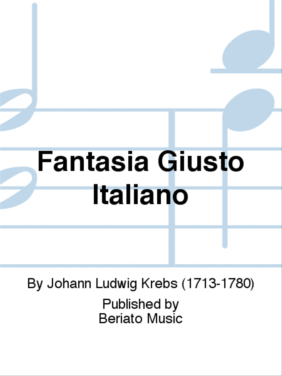 Fantasia Giusto Italiano Fantasia Giusto Italiano Oboe scores gallery preview page 1