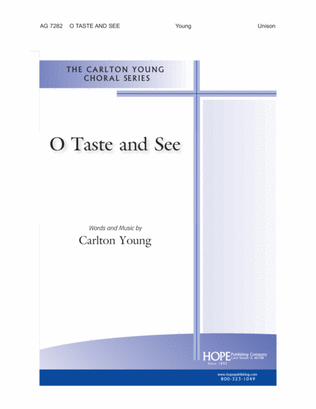 Book cover for O Taste and See
