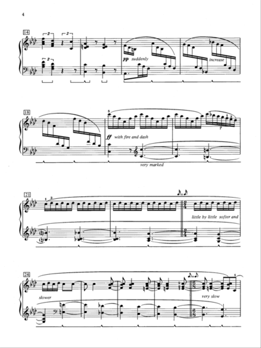 MacDowell: Scotch Poem, Opus 31, No. 2 Small Ensemble scores gallery preview page 3