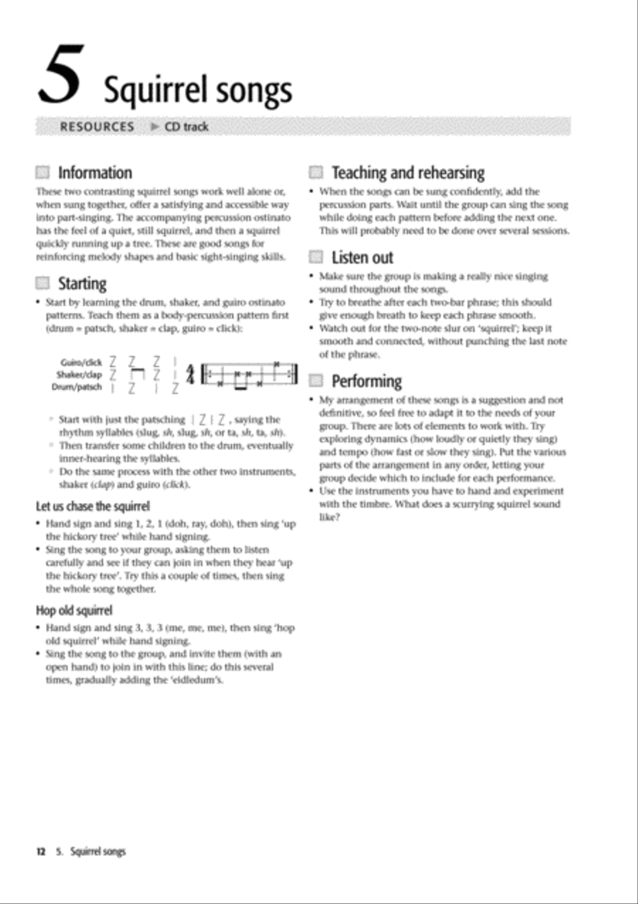 Young Voiceworks Unison Choir scores gallery preview page 21