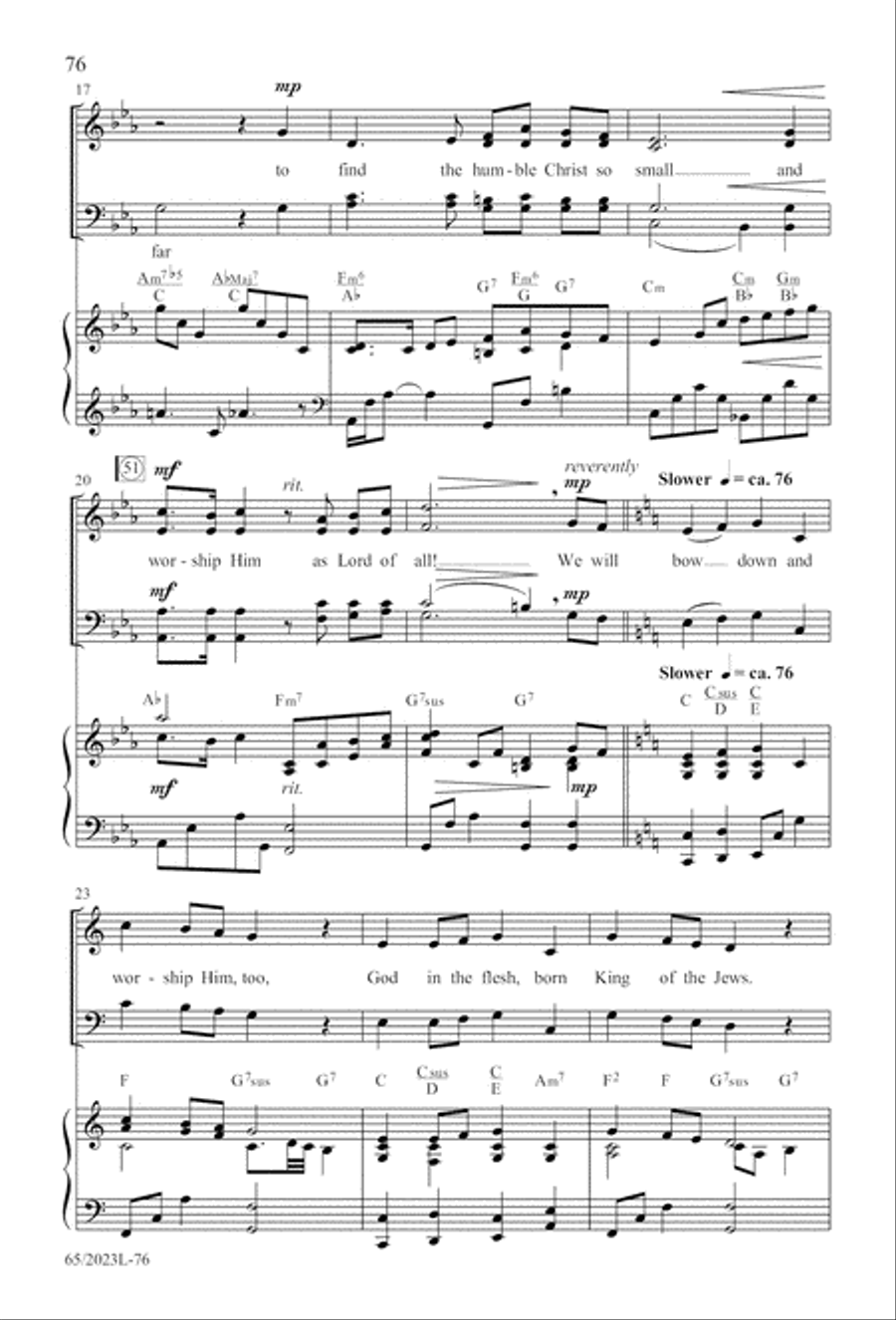 Child of Hope Child of Hope 4-Part scores gallery preview page 77