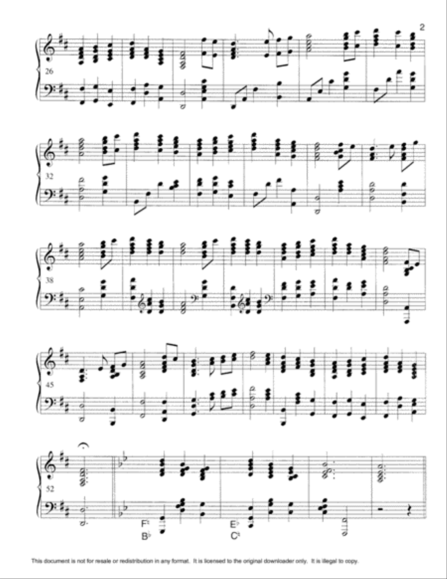 Three Christmas Medleys for Pedal Harp Three Christmas Medleys for Pedal Harp Pedal Harp scores gallery preview page 6