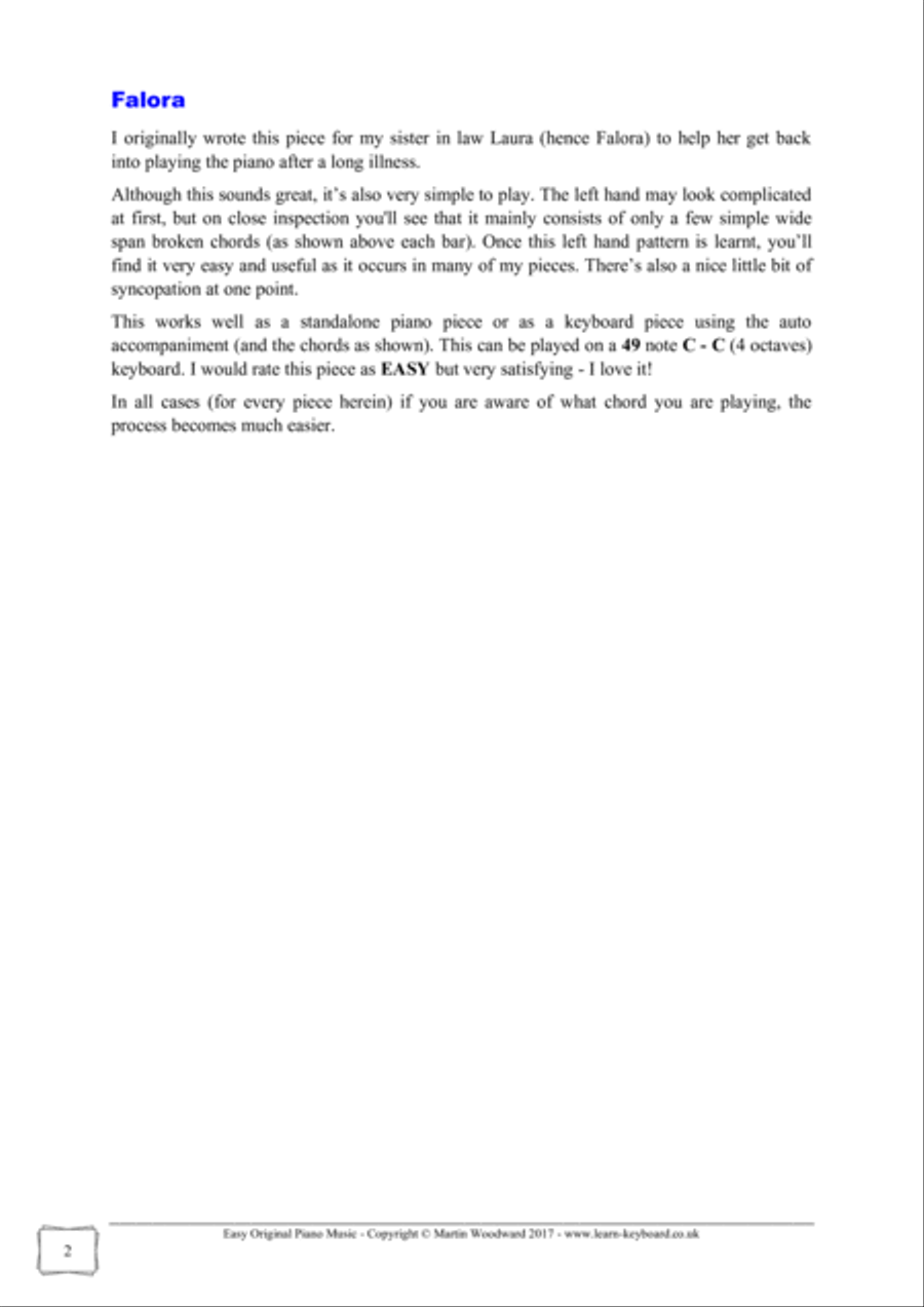 Falora Falora Piano Method scores gallery preview page 2