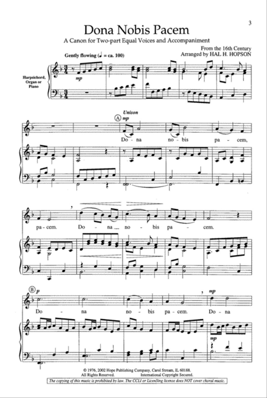 Dona Nobis Pacem