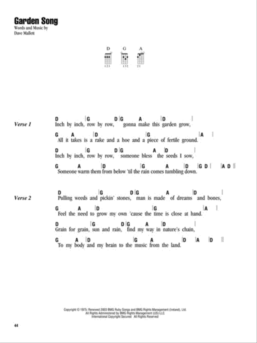 The 4-Chord Ukulele Songbook Voice scores gallery preview page 5