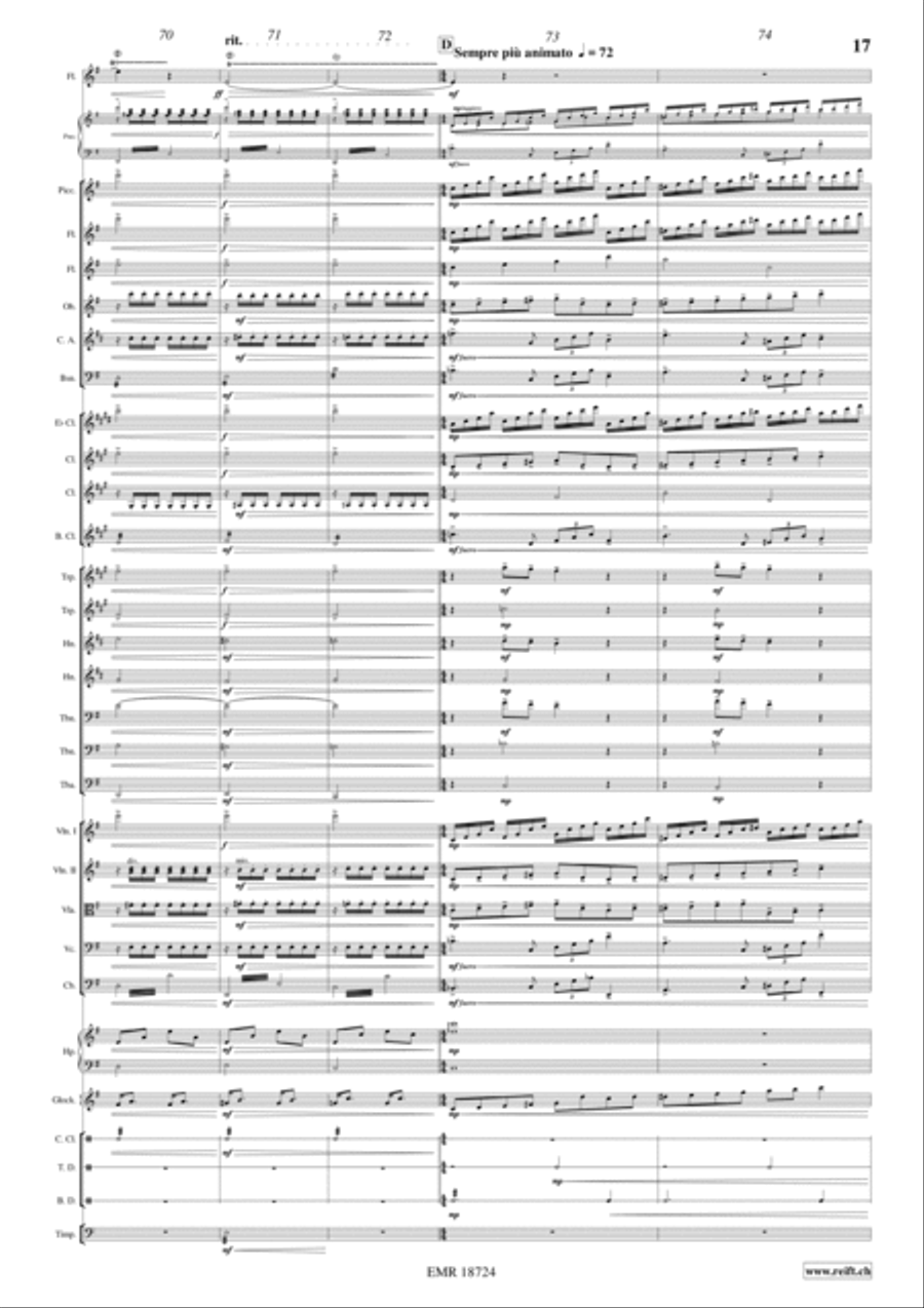 Elegy Elegy Orchestra scores gallery preview page 17