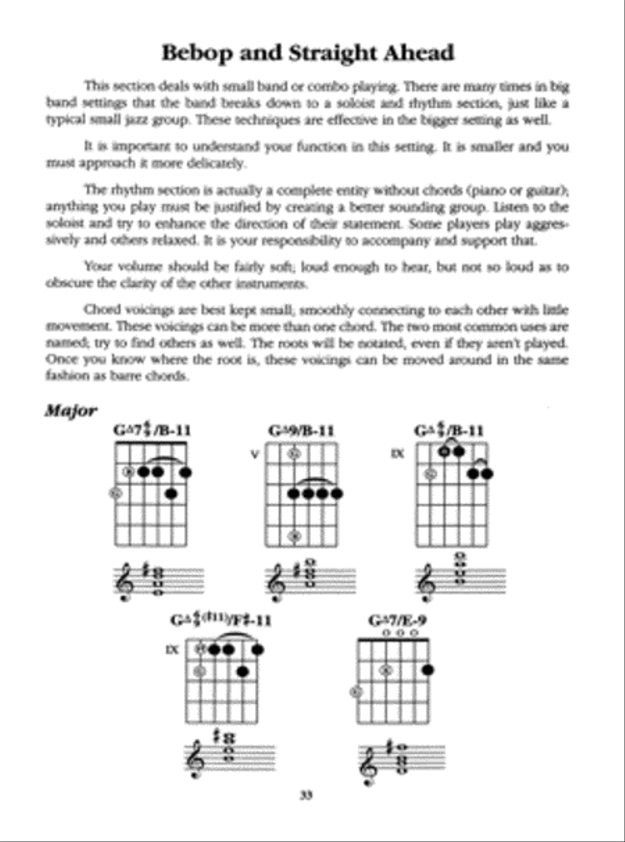 Jazz Band Rhythm Guitar Jazz Band Rhythm Guitar Jazz Ensemble scores gallery preview page 5