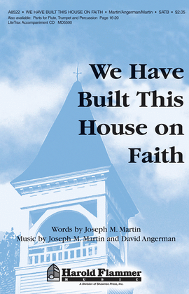 Book cover for We Have Built This House on Faith