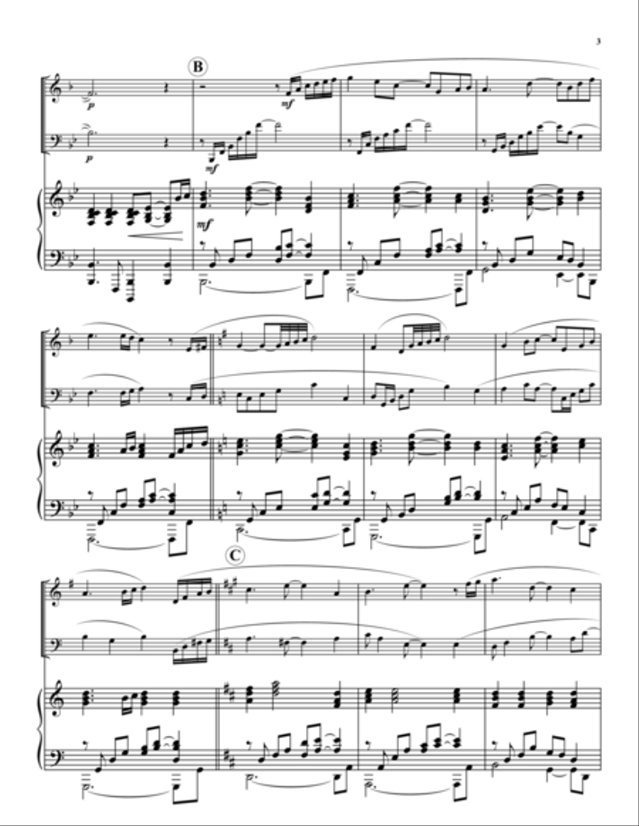 Azure Dawn Horn scores gallery preview page 3