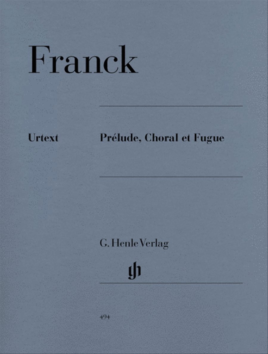 Prélude Choral et Fugue Piano Solo scores gallery preview page 1