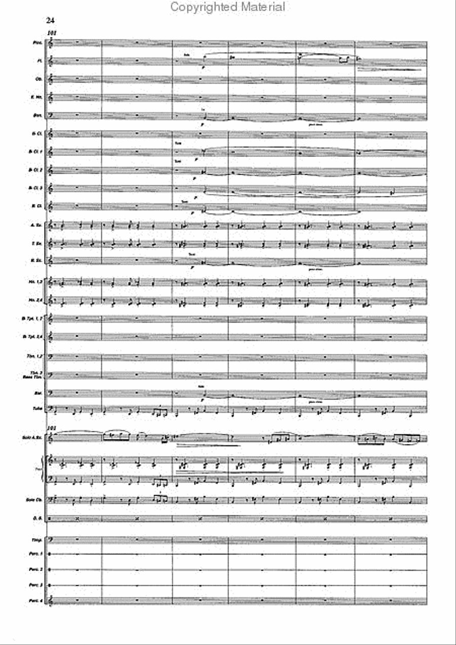 Concertango Concert Band scores gallery preview page 25