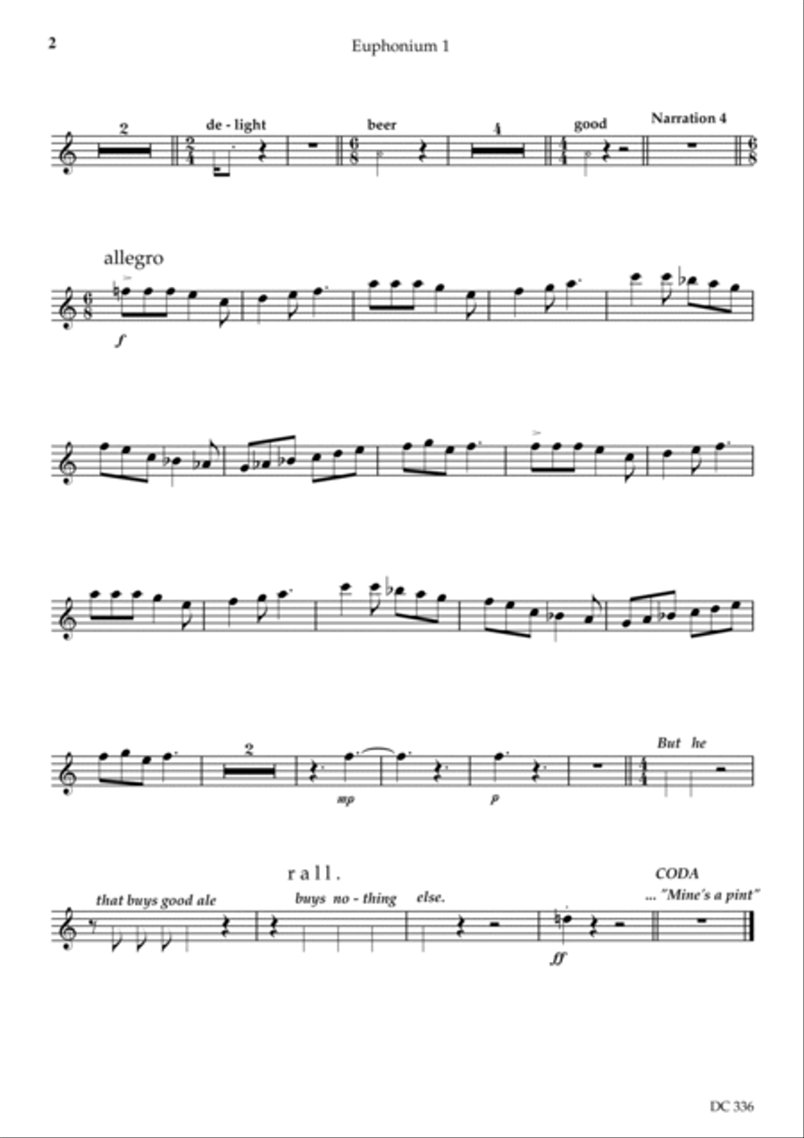 Ale and Arty [Tuba Quartet No.2] Tuba Quartet scores gallery preview page 6