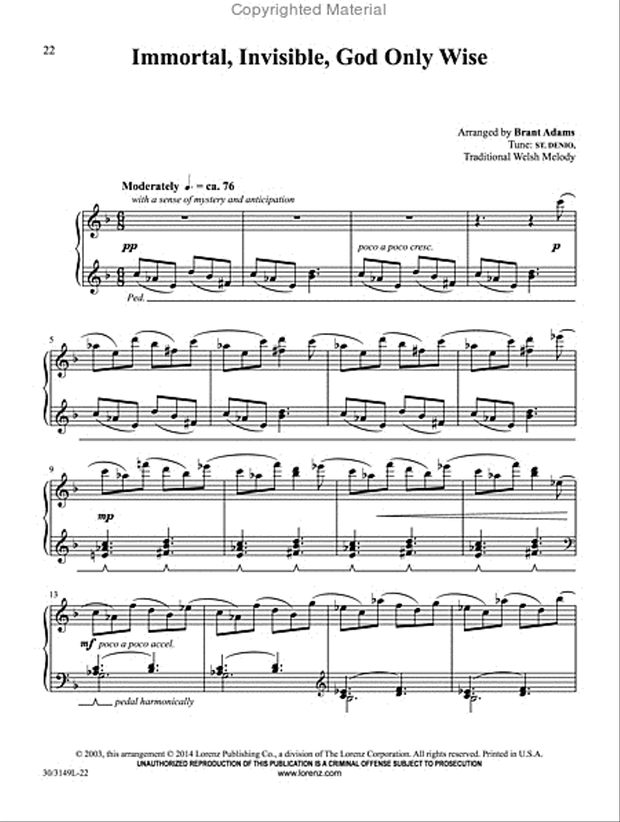 Trombone or Euphonium Solos for Worship, Vol. 2 Euphonium scores gallery preview page 12