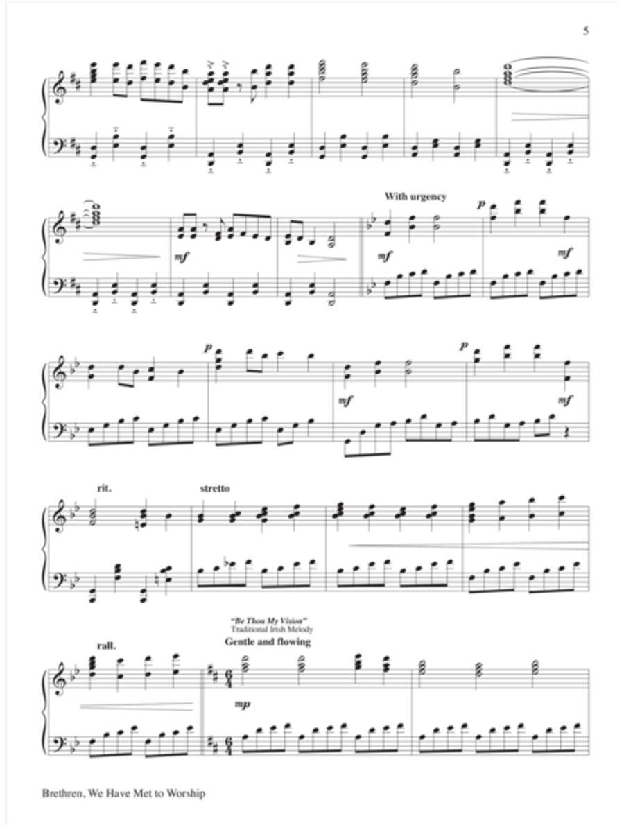 Essential Collection Church Pianist, Vol. 2 Piano Solo scores gallery preview page 4