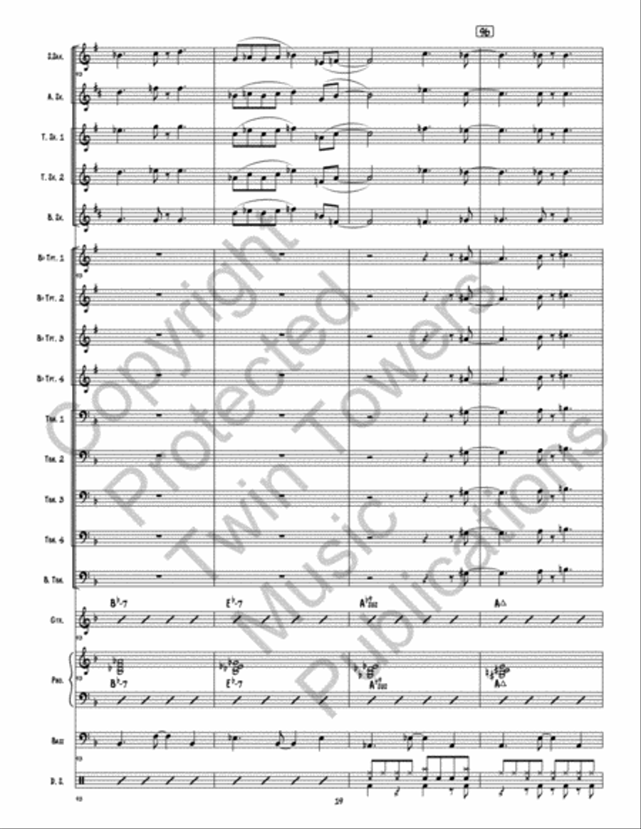 Sunset Key Sunset Key Jazz Ensemble scores gallery preview page 20