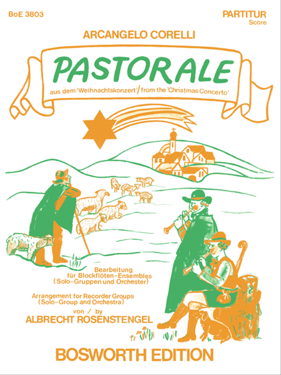 Pastorale (Blockflöten-Ensemble) Recorder scores gallery preview page 1