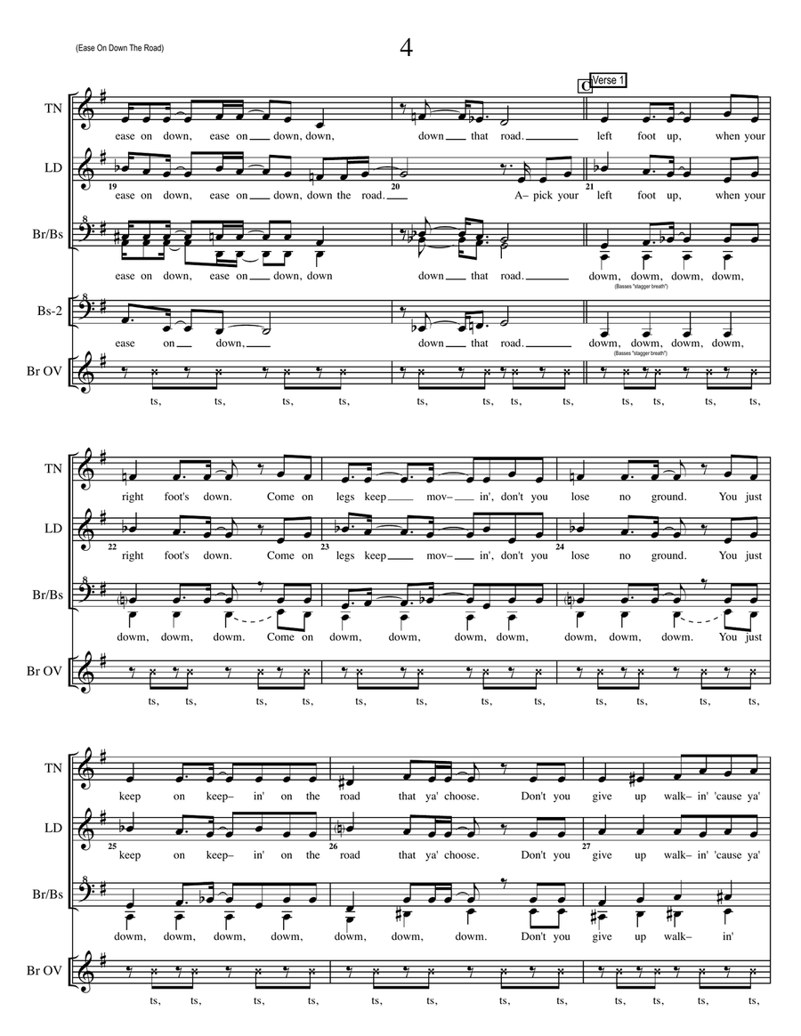 Ease On Down The Road Ease On Down The Road SSAA scores gallery preview page 4