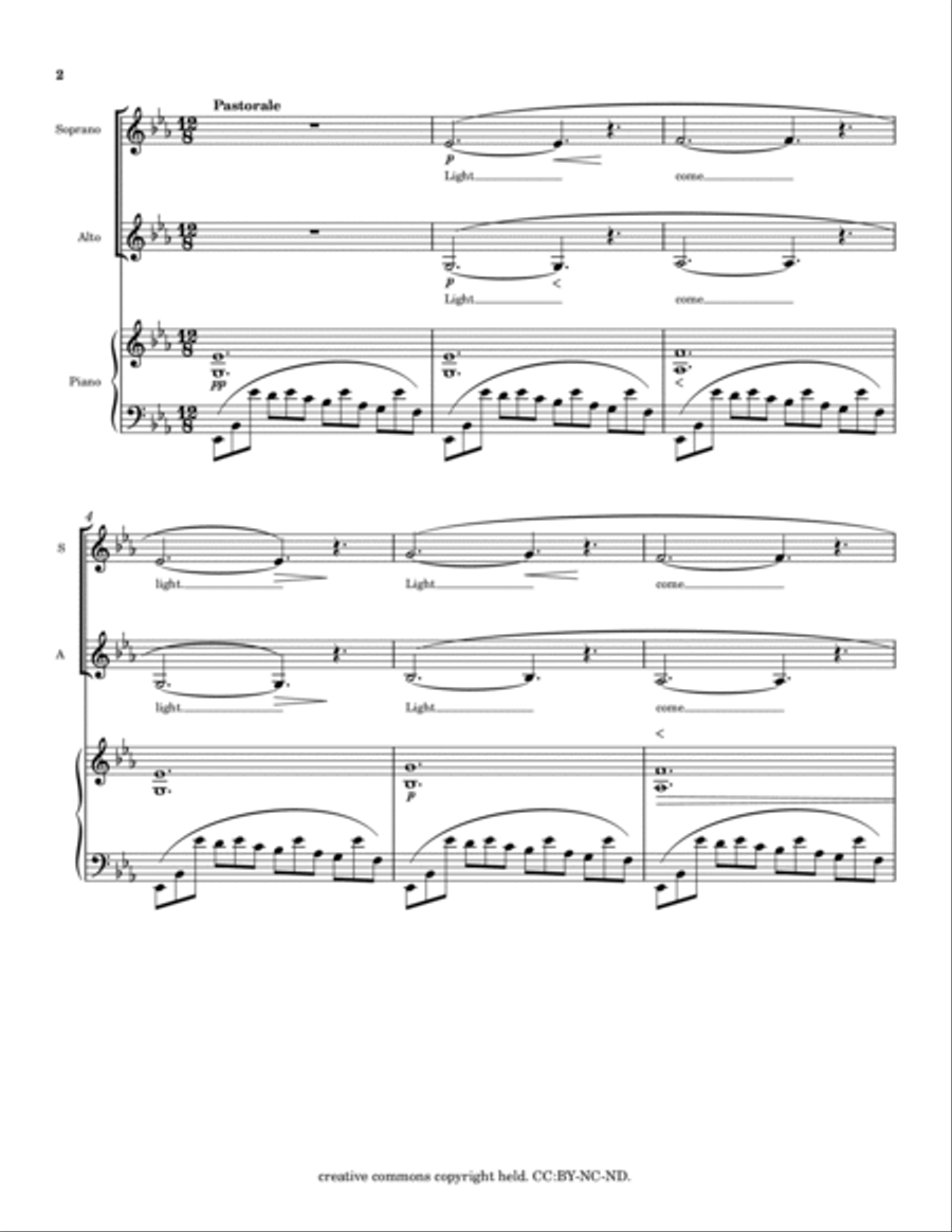 Light Pastorale Light Pastorale SSAA scores gallery preview page 2