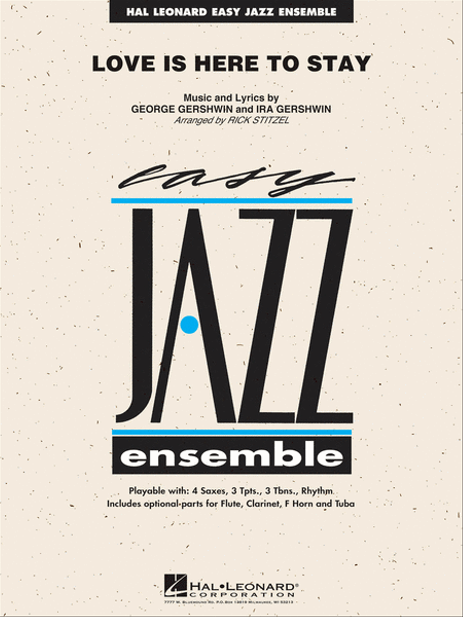 Love Is Here to Stay Jazz Ensemble scores gallery preview page 1