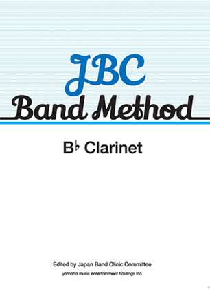 Book cover for JBC BAND METHOD B Clarinet