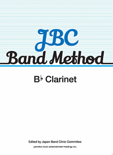 JBC BAND METHOD B Clarinet