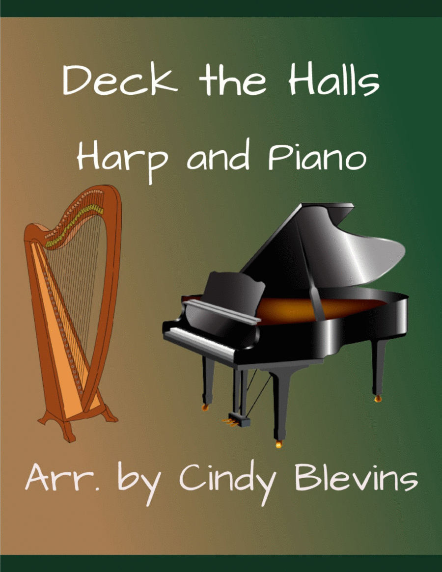 Deck the Halls, Harp and Piano Duet image number null