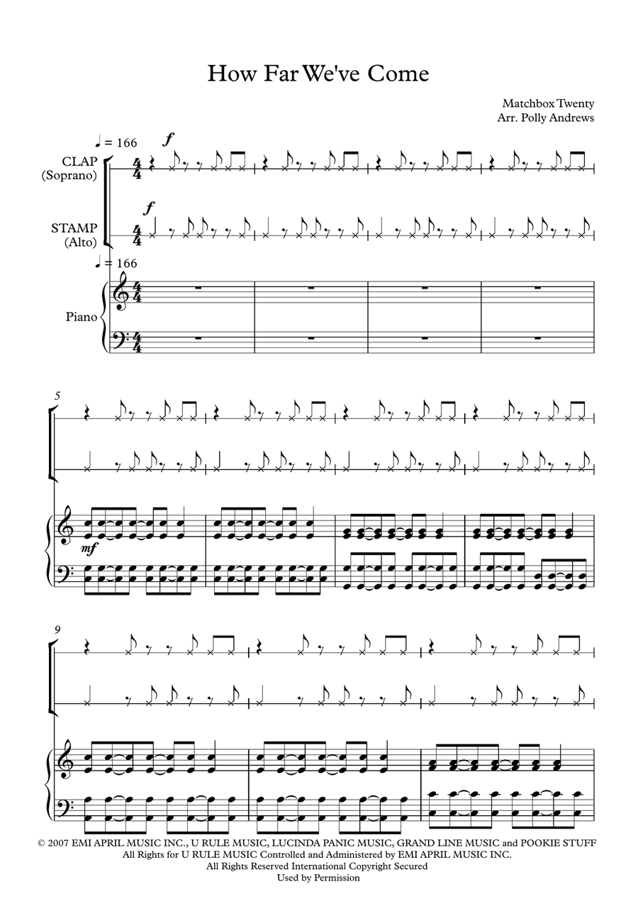 How Far We've Come How Far We've Come SA scores gallery preview page 2