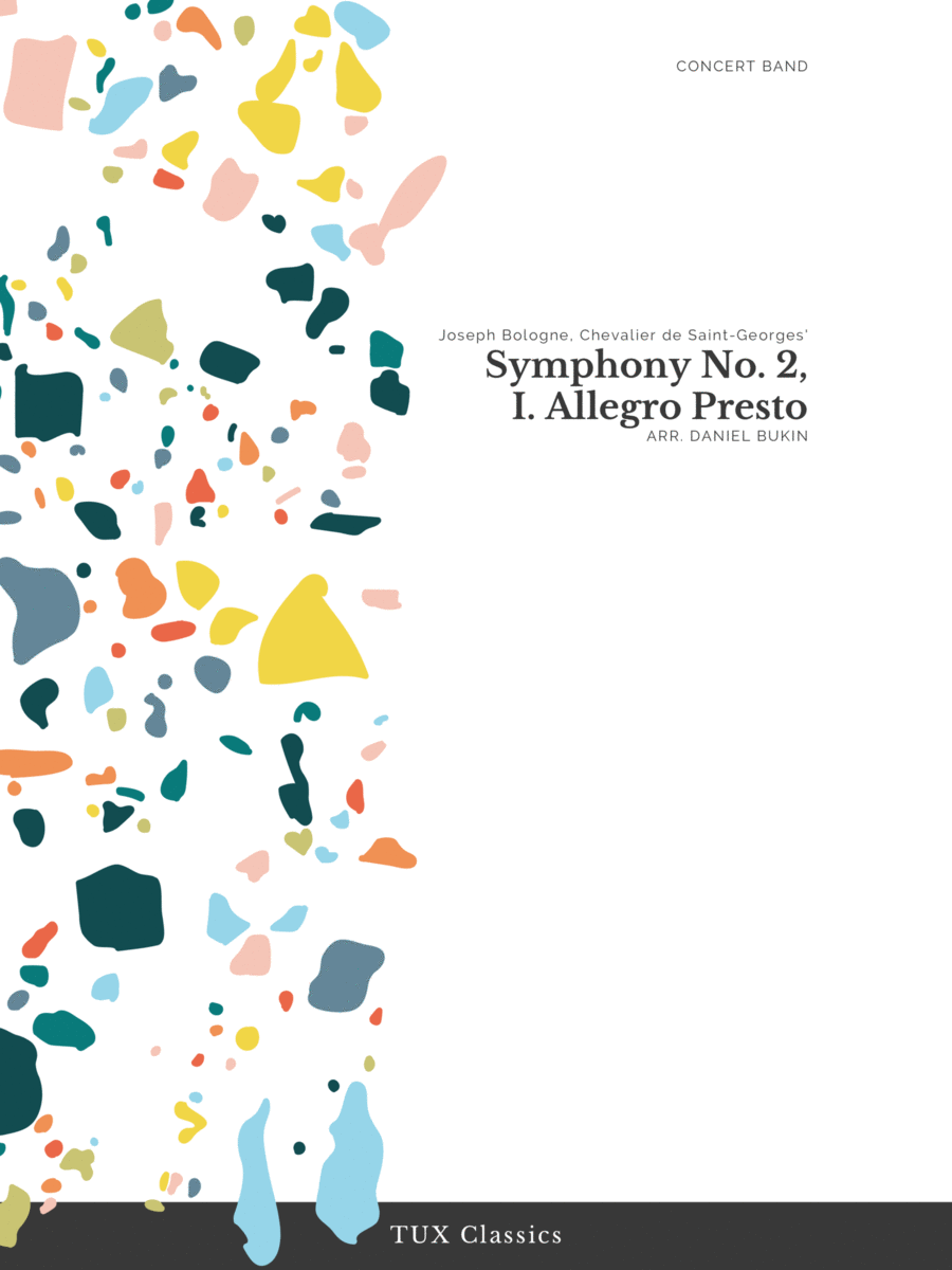 Book cover for Symphony No. 2, I. Allegro Presto