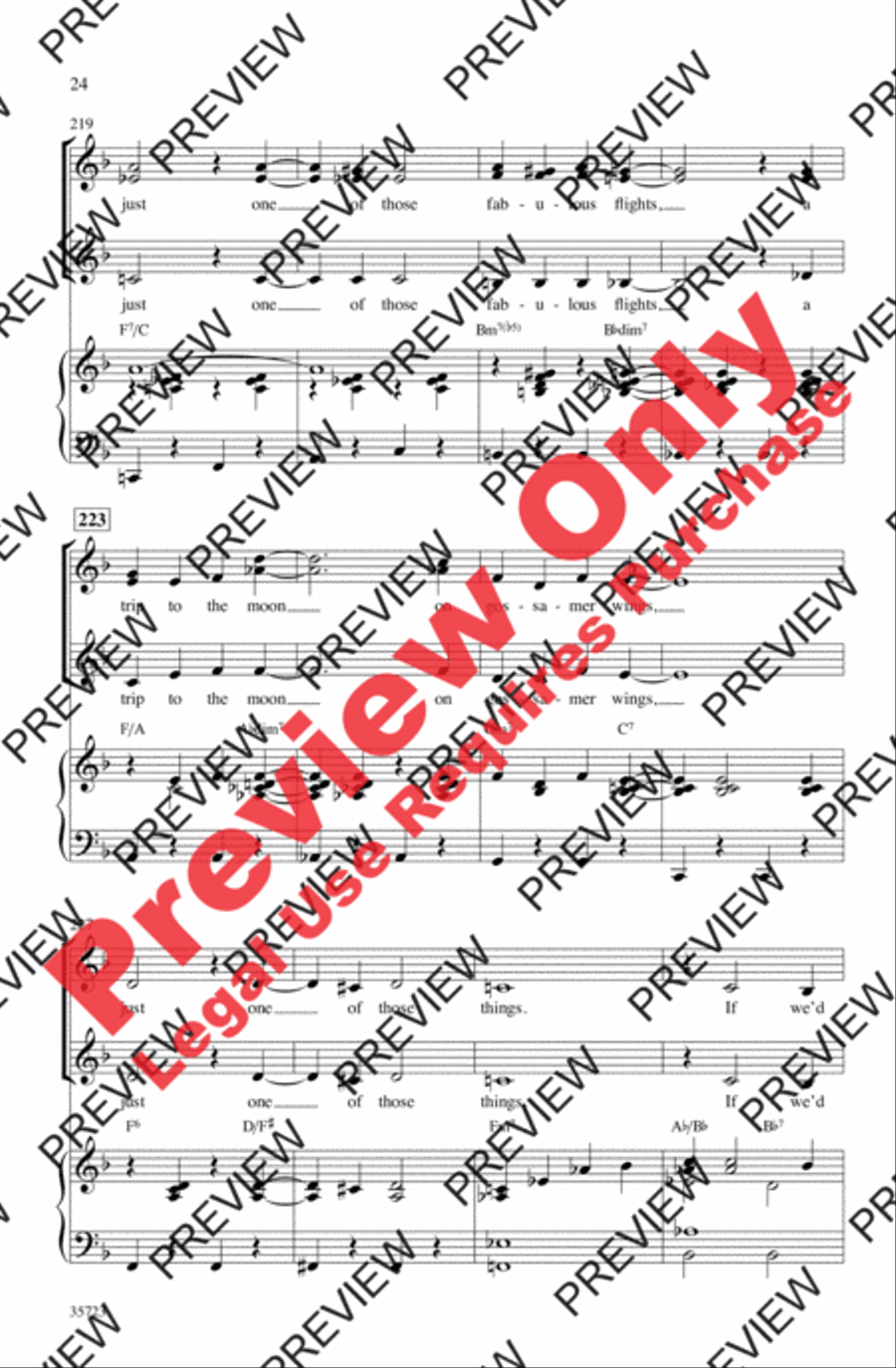 Let's Fall in Love Women's Choir scores gallery preview page 24