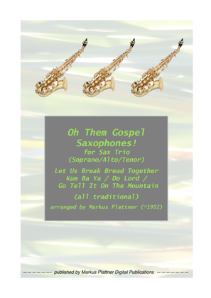 Book cover for OH Them Gospel Saxophones!