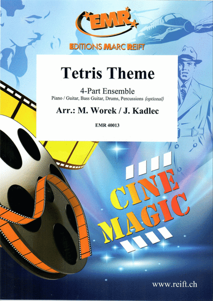 Tetris Theme Concert Band scores gallery preview page 1