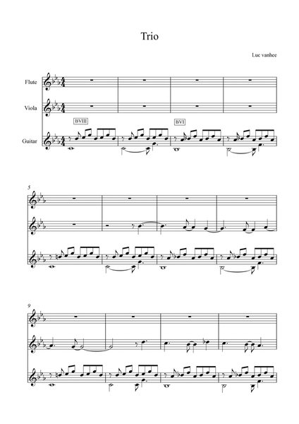 Trio Flute-Violin-Guitar image number null