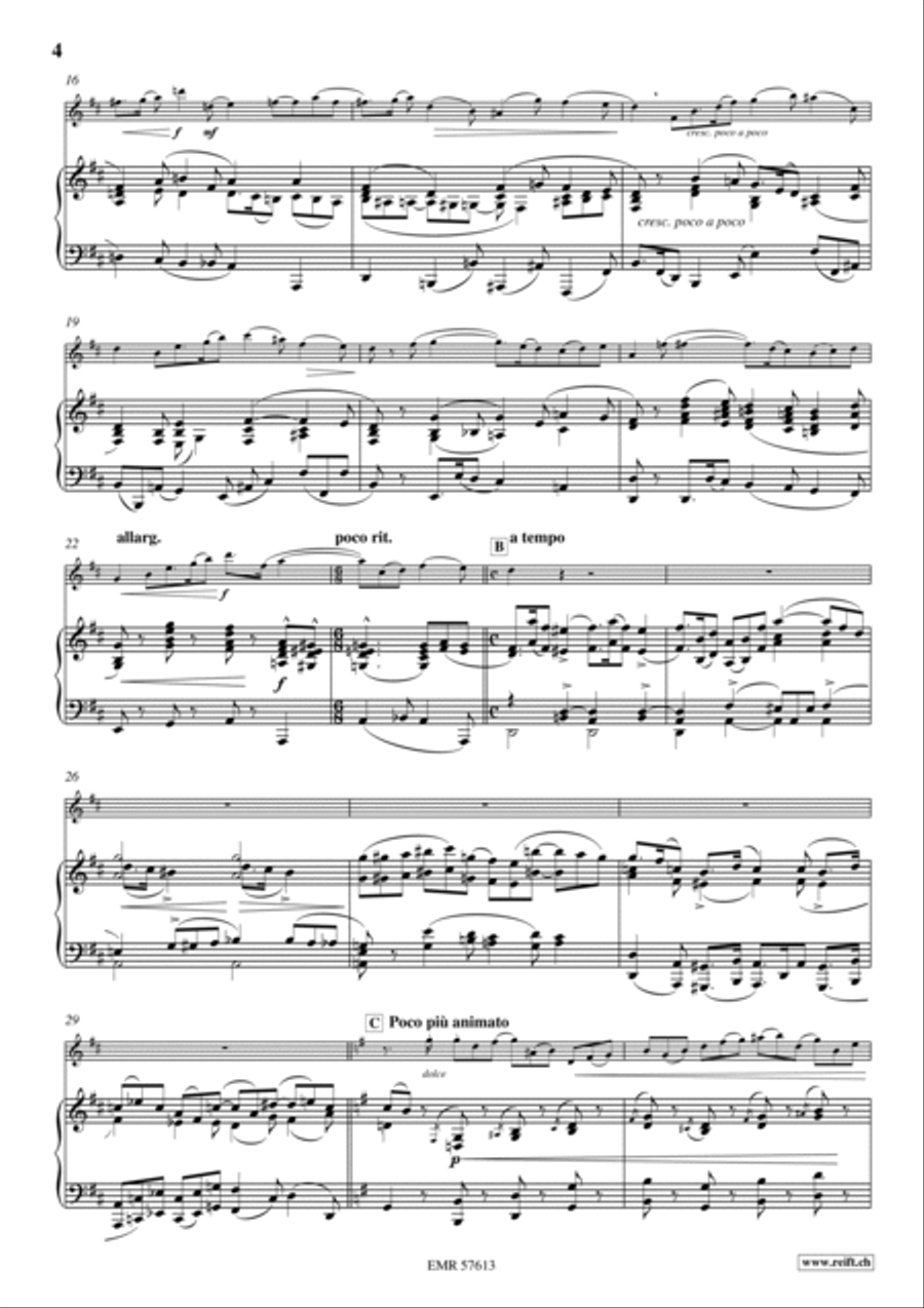 2. Solo de Concours 2. Solo de Concours Flute Solo scores gallery preview page 5