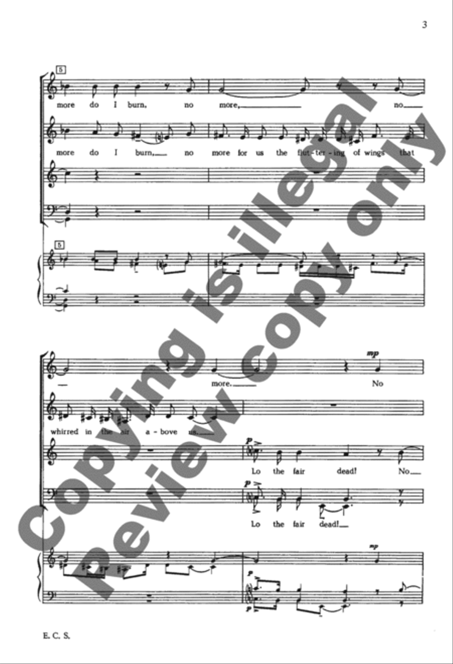 Threnos 4-Part scores gallery preview page 13