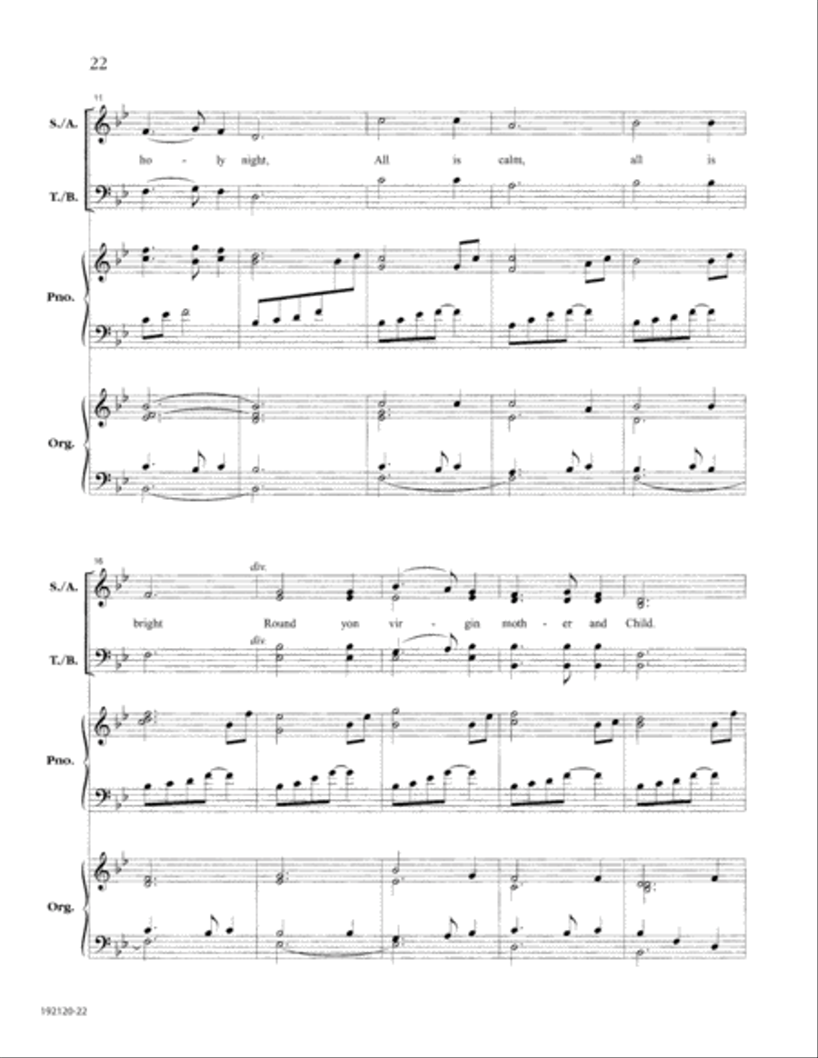 Let the People Sing at Christmas 4-Part scores gallery preview page 26