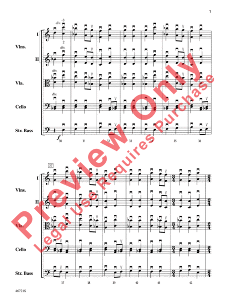 Petrushka String Orchestra scores gallery preview page 8